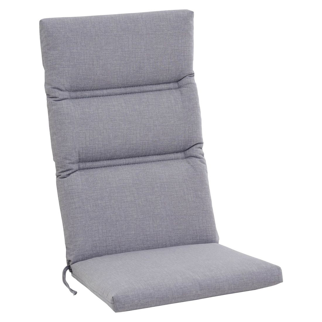 Høyrygg stolpute Comfort 48x120 cm grå fra foran