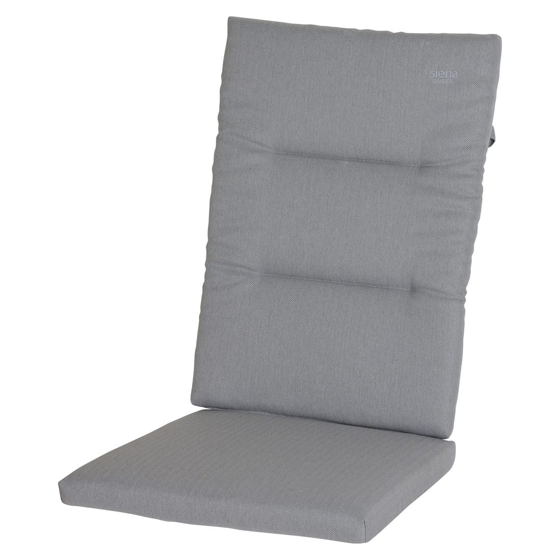 Høyrygg stolpute Corido 50x120 cm sølv forfra