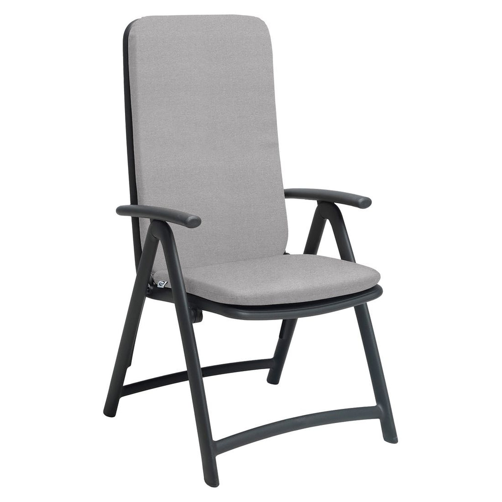 Montert Høyrygg stolpute Darsena 49x118,5 cm Sunbrella på stol