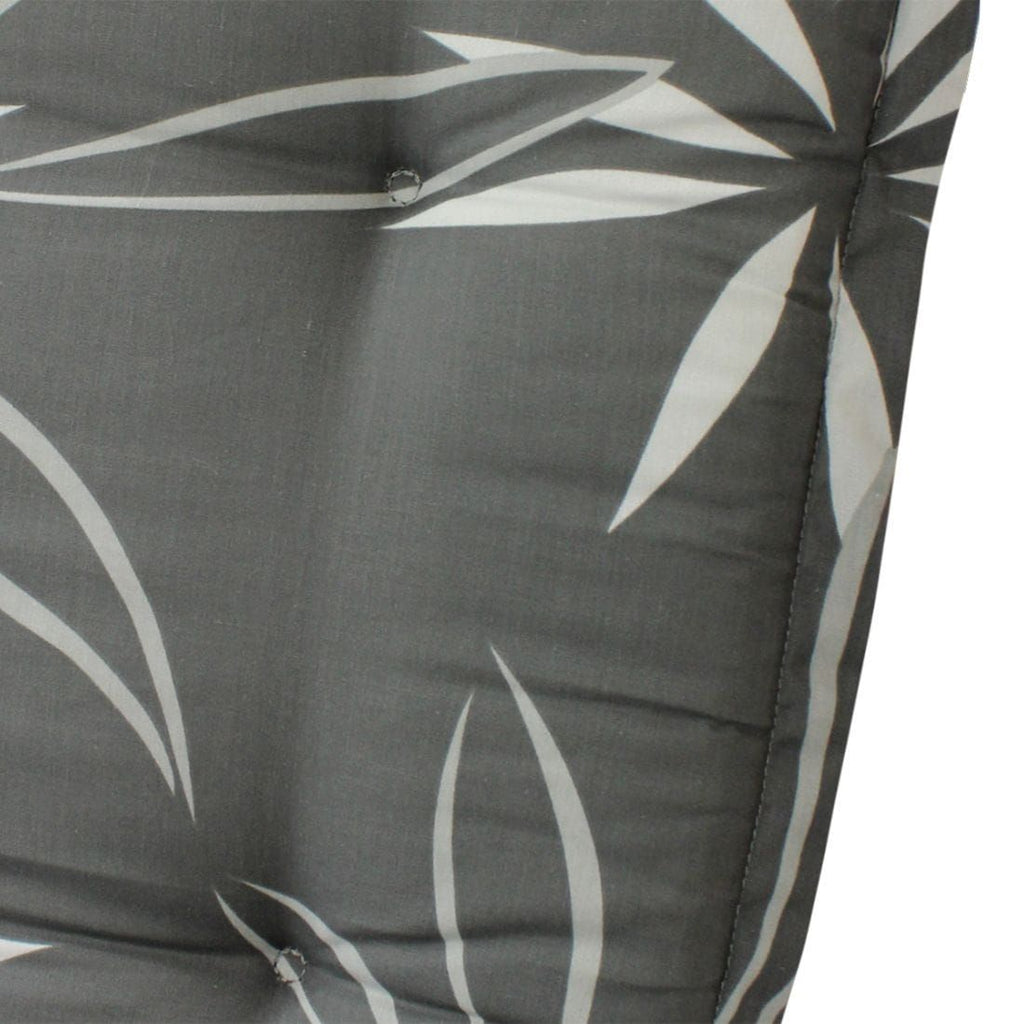 Høyrygg stolpute Florence 50x120 cm blandingsstoff detalj av stoff