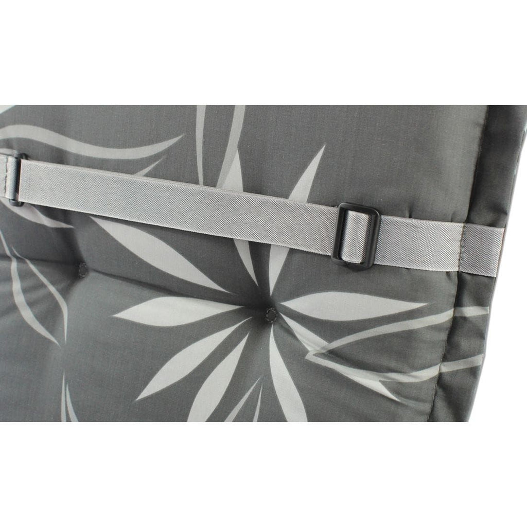 Høyrygg stolpute Florence 50x120 cm blandingsstoff montert på stol