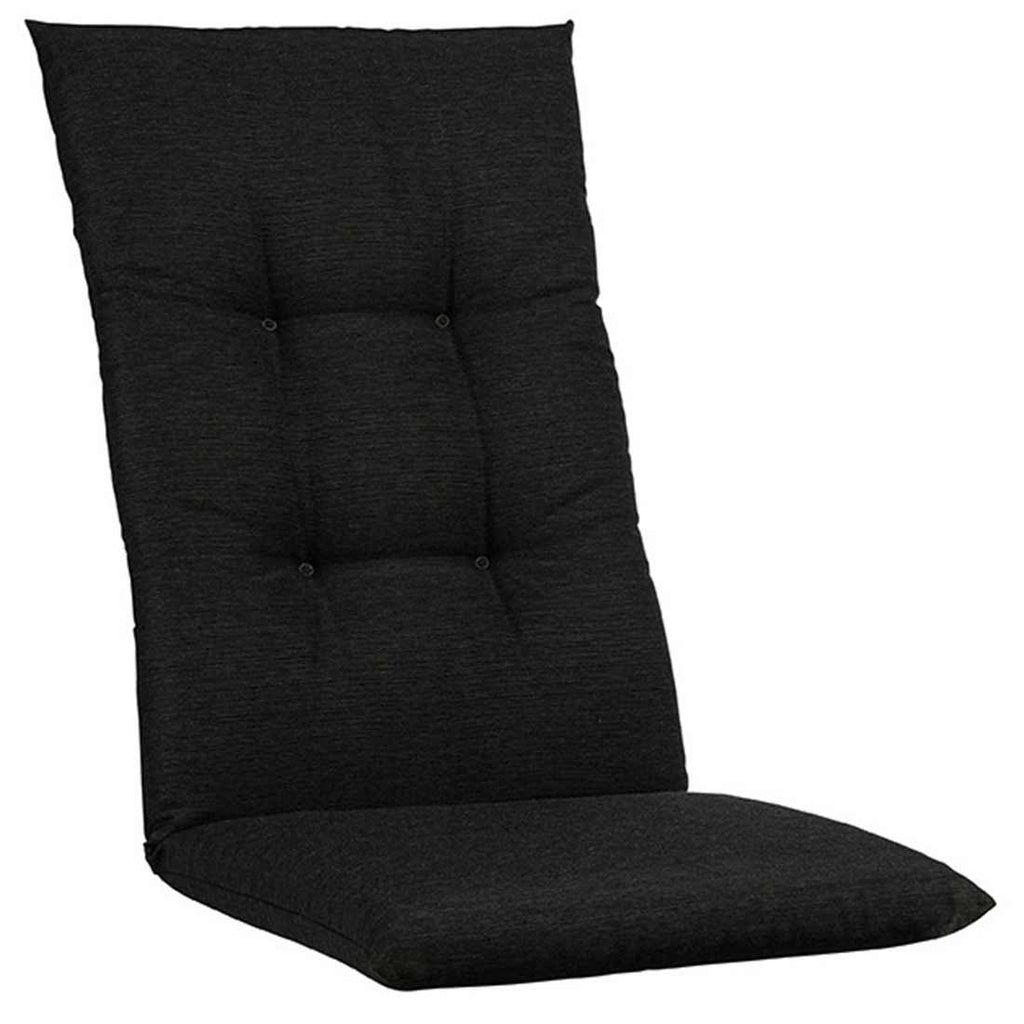 Høyrygg stolpute Hear 48x120 cm kunstfiber charcoal forfra