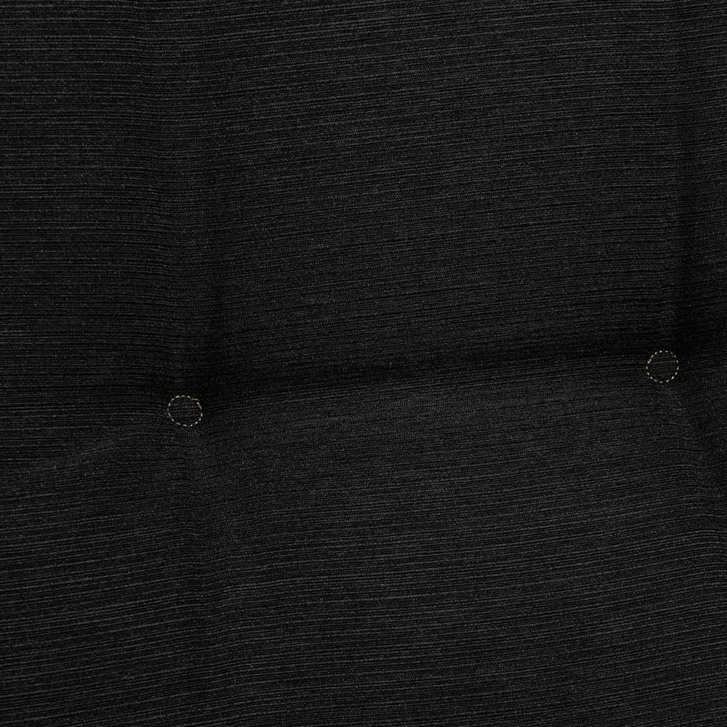 Høyrygg stolpute Hear 48x120 cm kunstfiber charcoal detalj og tekstur