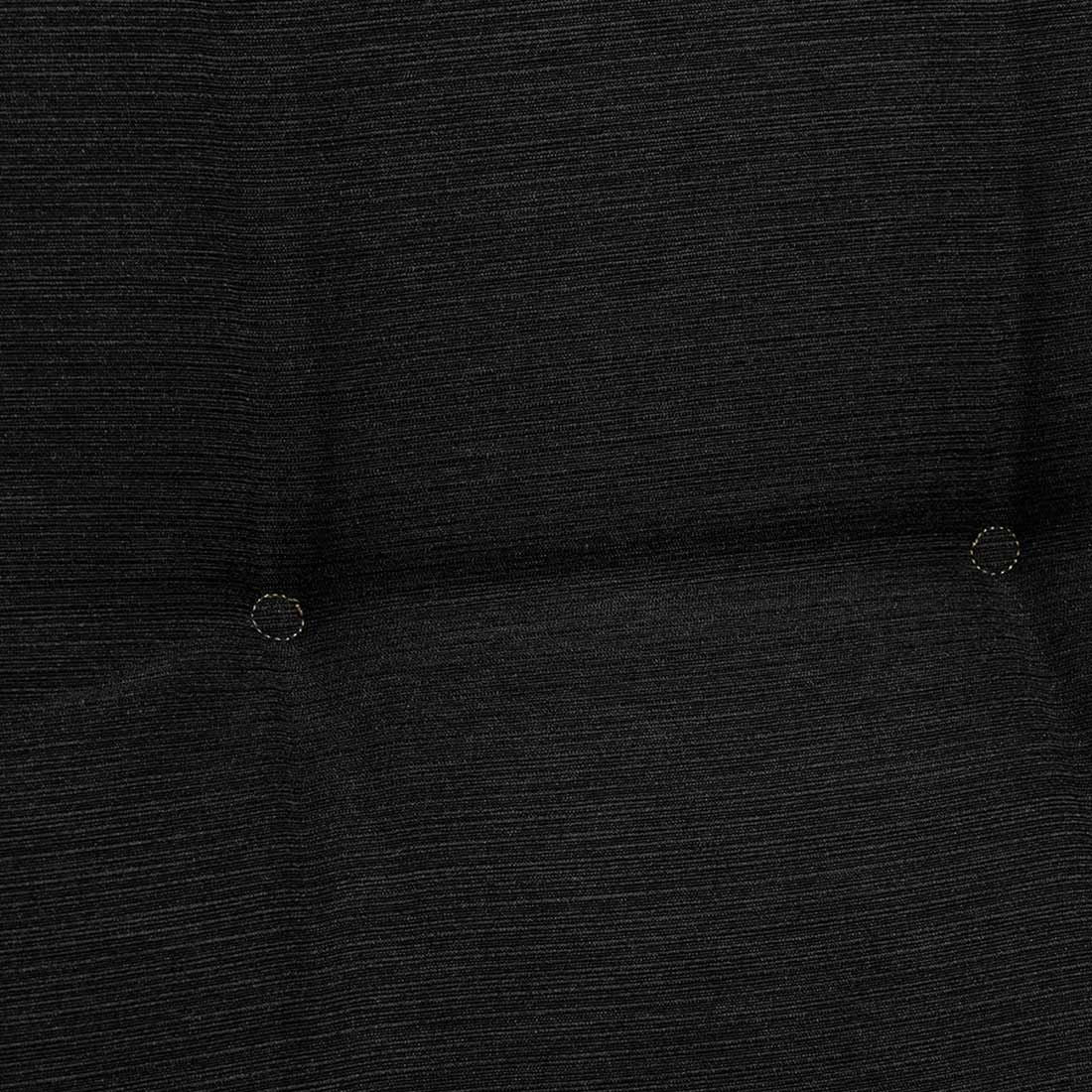Høyrygg stolpute Hear 48x120 cm kunstfiber charcoal detalj og tekstur
