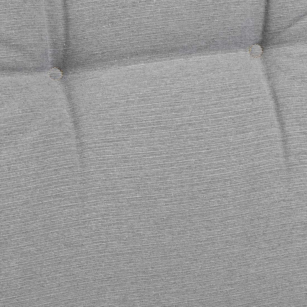 Høyrygg stolpute Hear 48x120 cm lysegrå blandingsstoff nærbilde av stoff