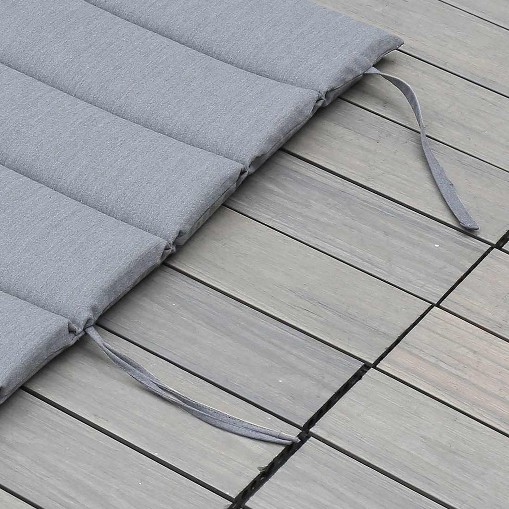 Høyrygg stolpute London 49x124 cm Sunbrella - OUTLIV bakside