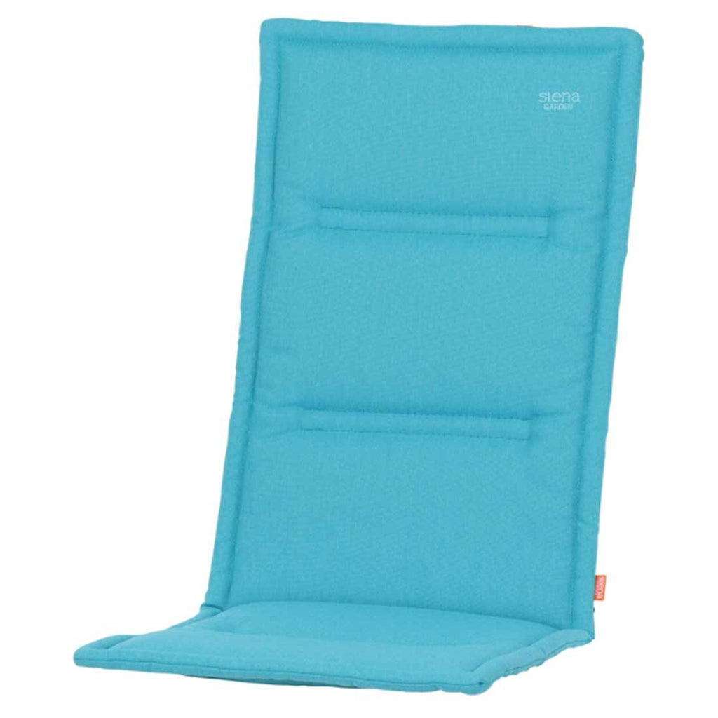 Høyrygg stolpute Musica 48x120 cm olefin aqua forfra