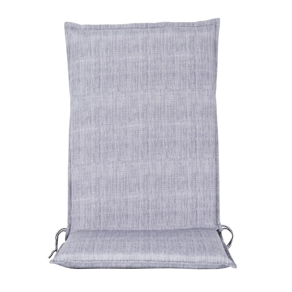 Høyrygg stolpute Pandora 50x120 cm gråblå front