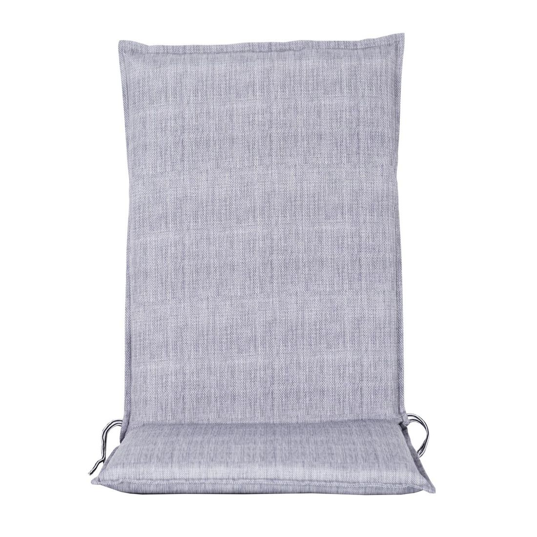 Høyrygg stolpute Pandora 50x120 cm gråblå front
