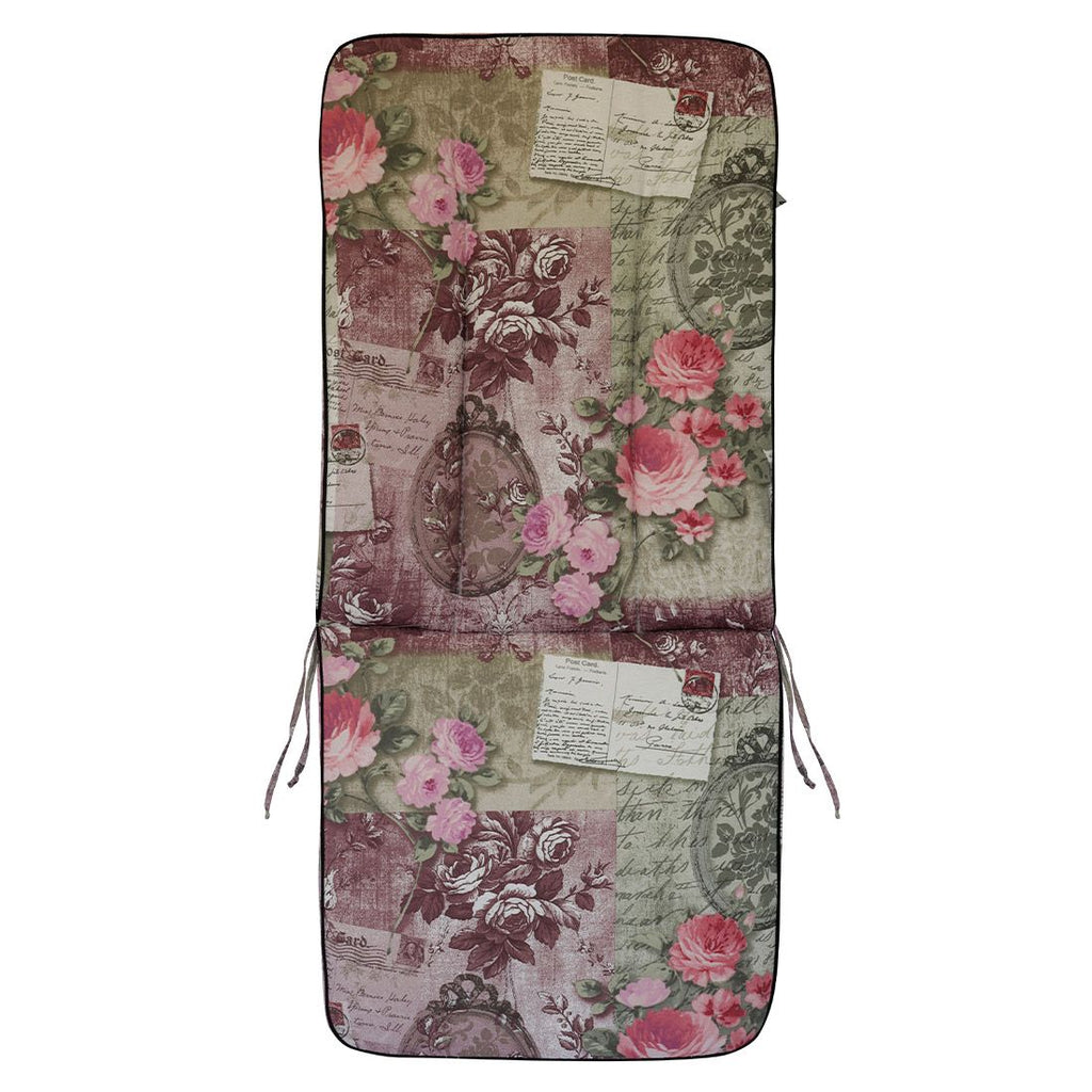 Høyrygg stolpute Romeo Elegance 48x109 cm rosa - OUTLIV bakside