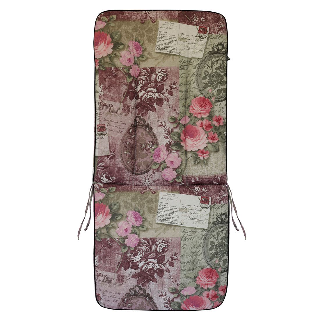 Høyrygg stolpute Romeo Elegance 48x109 cm rosa - OUTLIV bakside