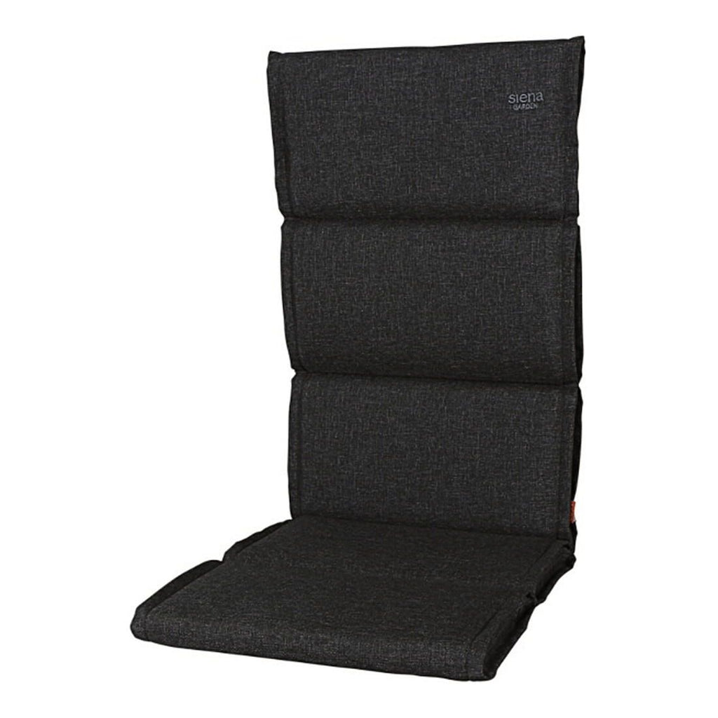 Høyrygg stolpute Stella 48x120 cm antrasitt olefin forfra