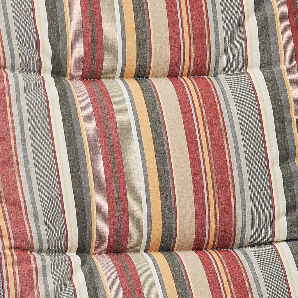 Montert Høyrygg stolpute Taste 50x123 cm dralon, stripet på hagestol