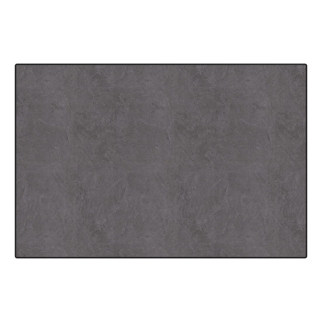 Klappbord ute Boulevard stål/Vivodur 120x80 cm jerngrå bakside