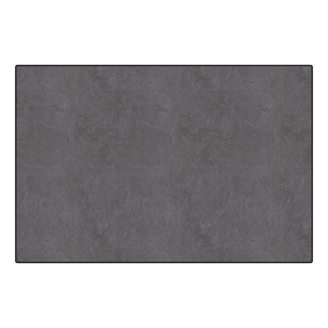 Klappbord ute Boulevard stål/Vivodur 120x80 cm jerngrå bakside