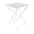 Klappbord Bistro 57x57cm stål, balkong forfra
