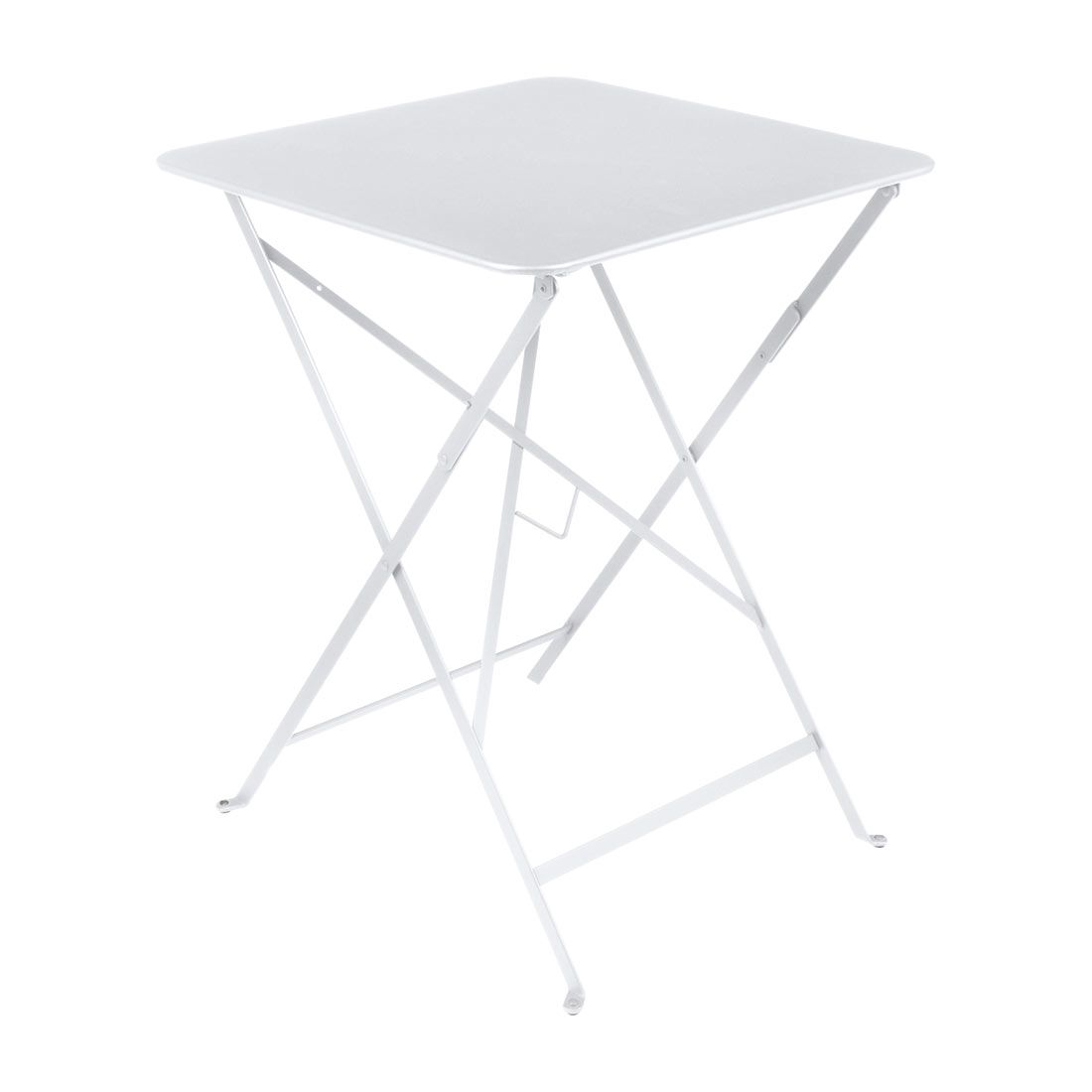 Klappbord Bistro 57x57cm stål, balkong forfra