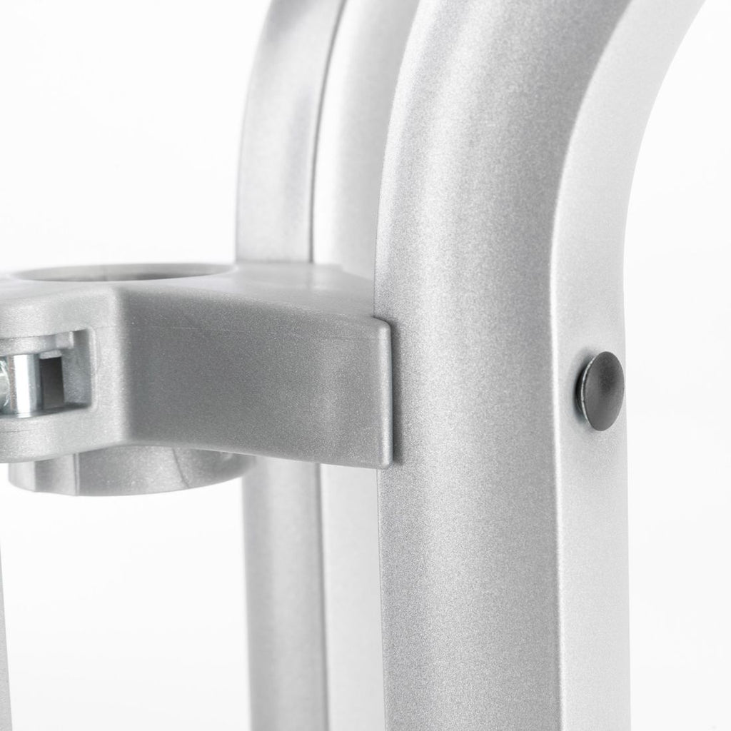 Visning av klappmekanisme på Klappbord ute Boulevard Ø85 cm aluminium Kettalux
