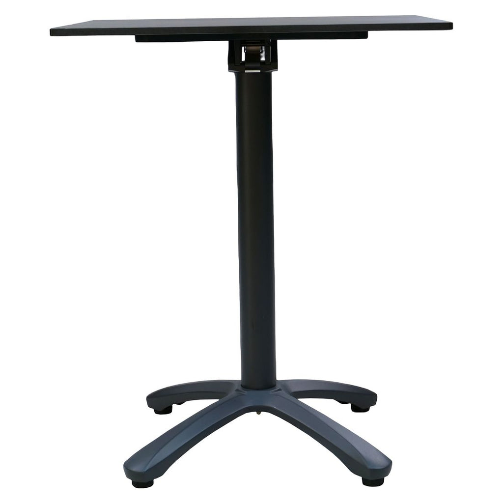 Nærbilde av sammenleggbart mekanisme på Klappbord ute Aurea