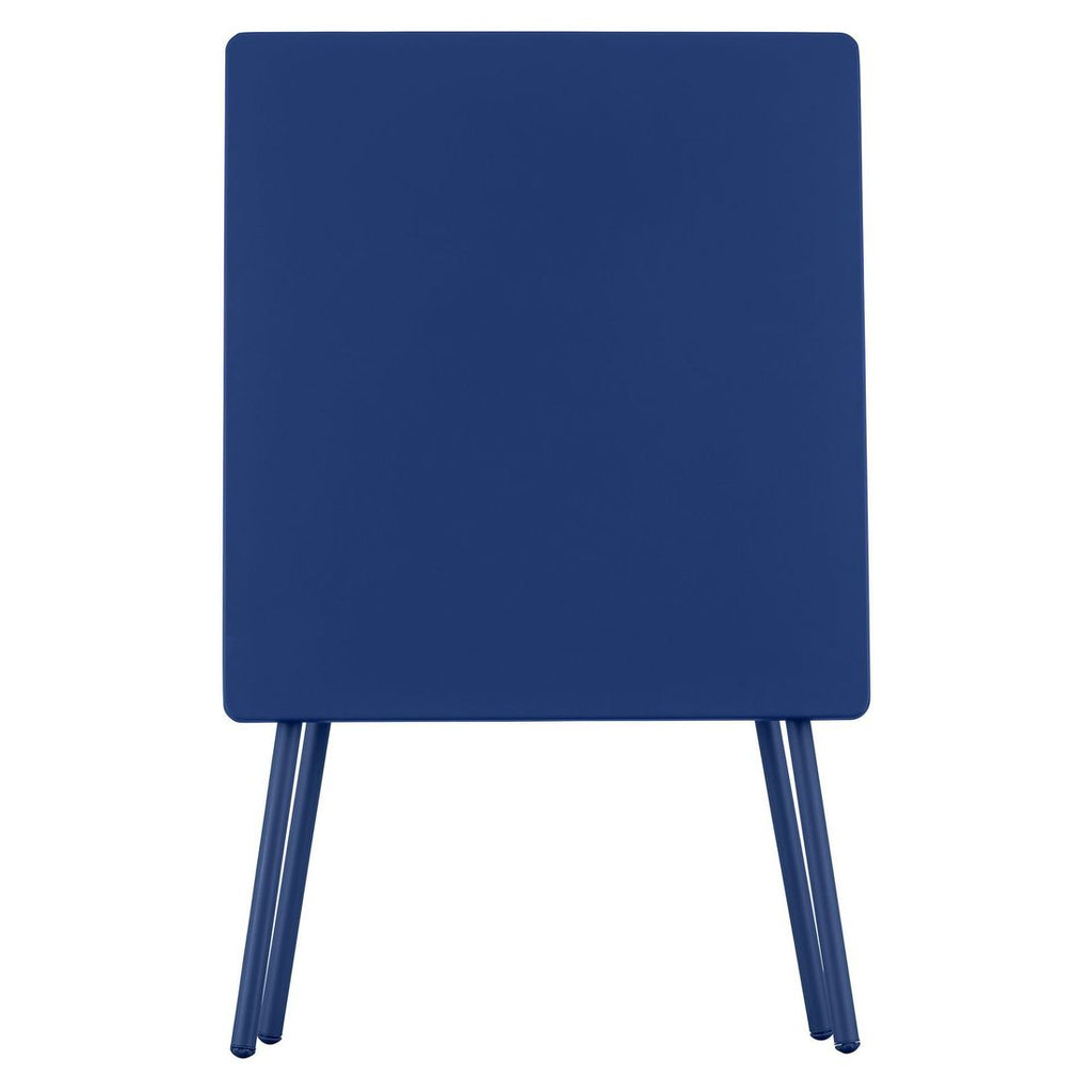 Klappbord ute Balcony 64x70 cm stål - Lafuma i bruk med stoler