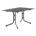 Klappbord ute Boulevard 140x90 cm fra forfra