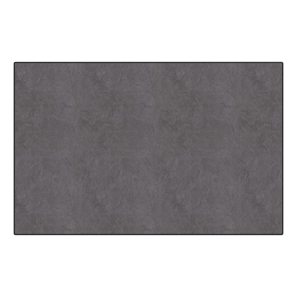Klappbord ute Boulevard 140x90cm stål Vivodur antrasitt bakside