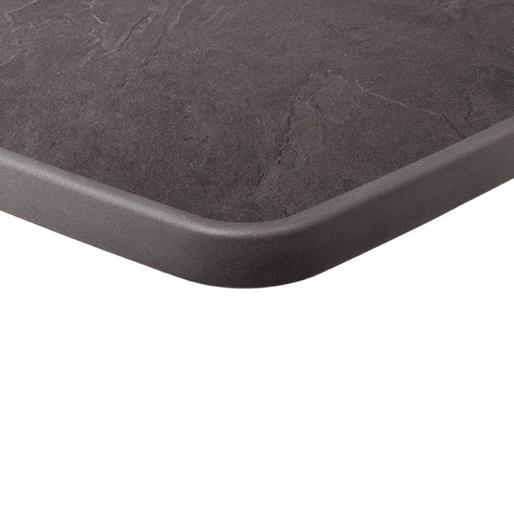 Klappbord ute Boulevard 150x90 cm stål/HPL - Sieger sammenlagt