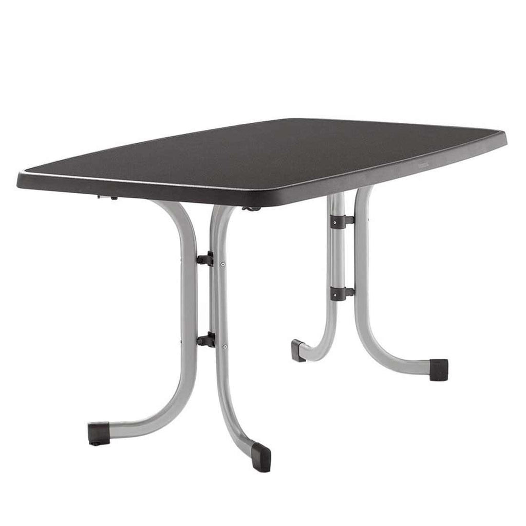 Klappbord ute Boulevard 150x90cm stål HPL Sieger forside