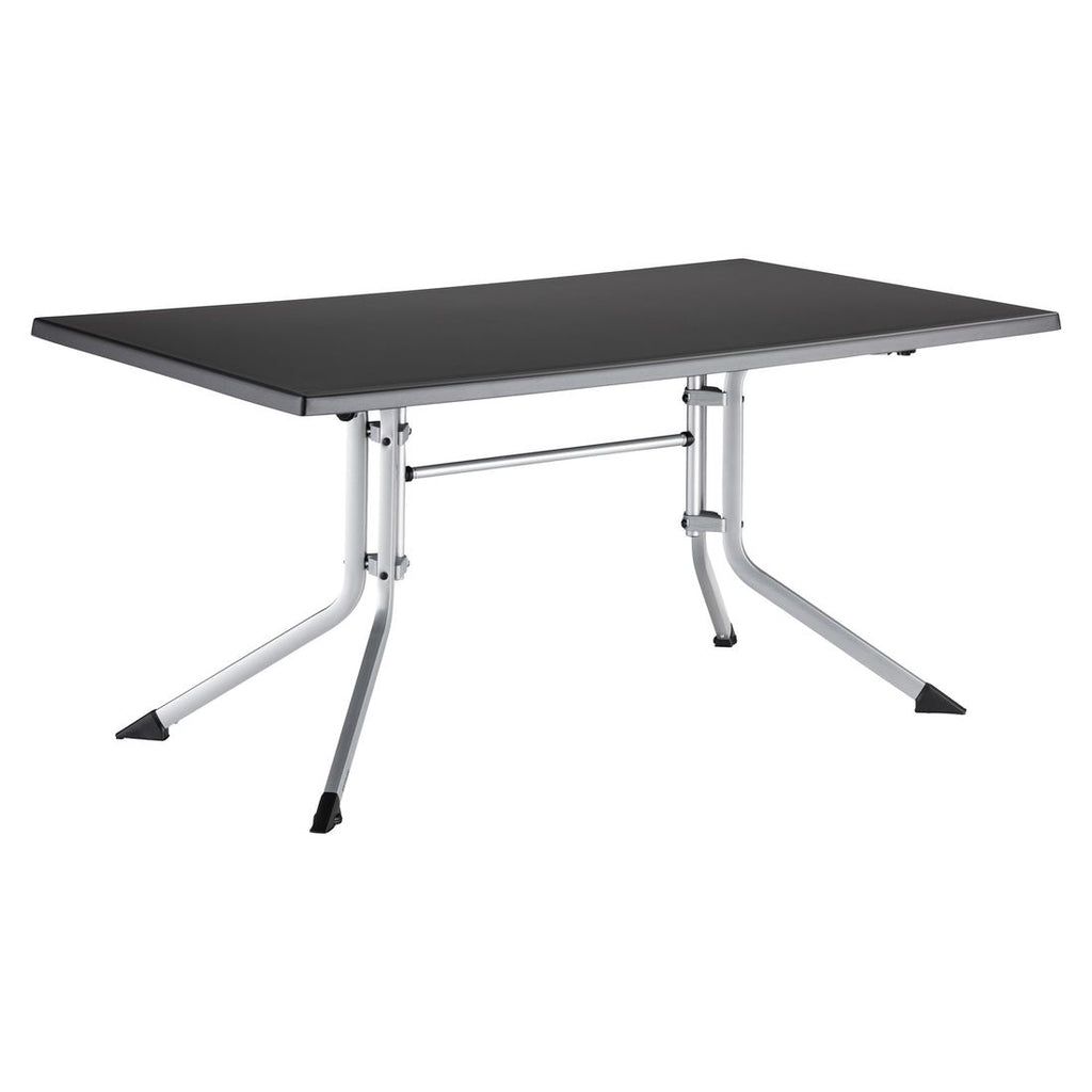 Klappbord ute Boulevard 160x95 cm aluminium Kettalux forfra
