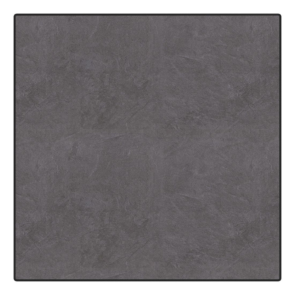 Klappbord ute Boulevard 80x80 cm stål/Vivodur grafitt bakside