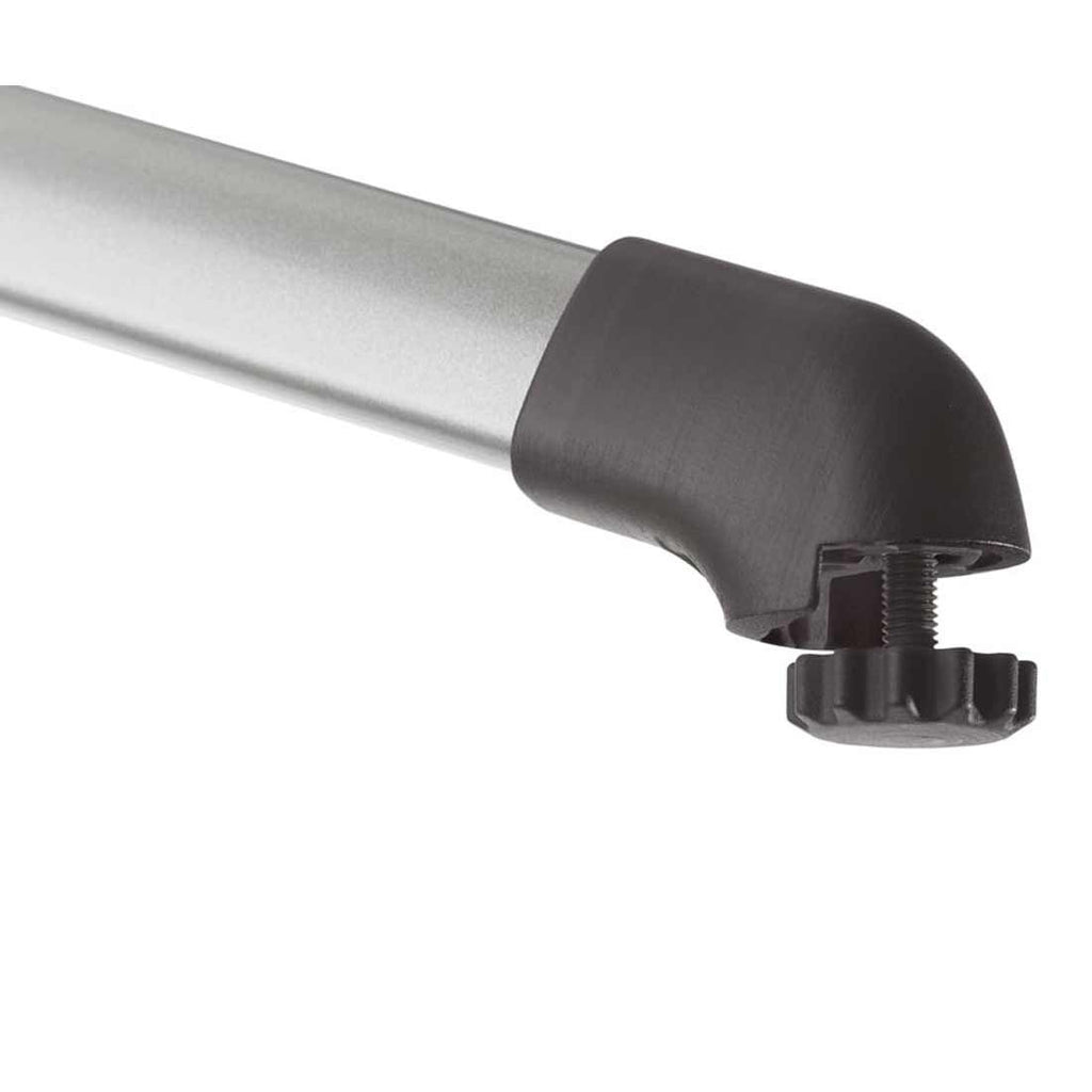 Klappbord ute Boulevard Ø100cm stål/HPL - Sieger nærbilde av bordplate