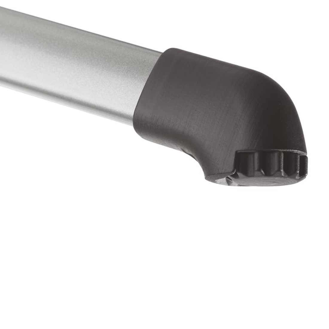Klappbord ute Boulevard Ø86cm stål HPL antrasitt Sieger bakside