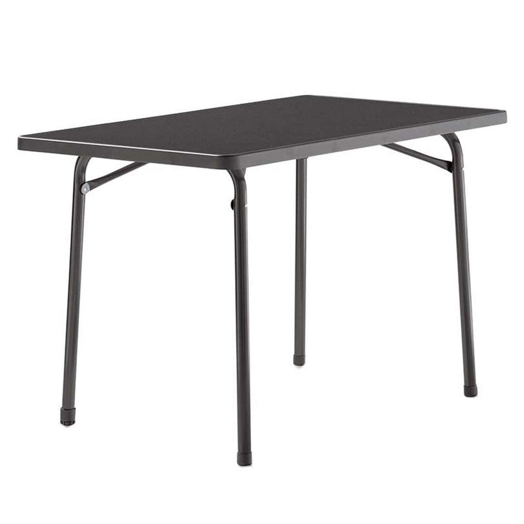 Klappbord ute Boulevard stål HPL 115x70 cm antrasitt fra Sieger for terrassebruk