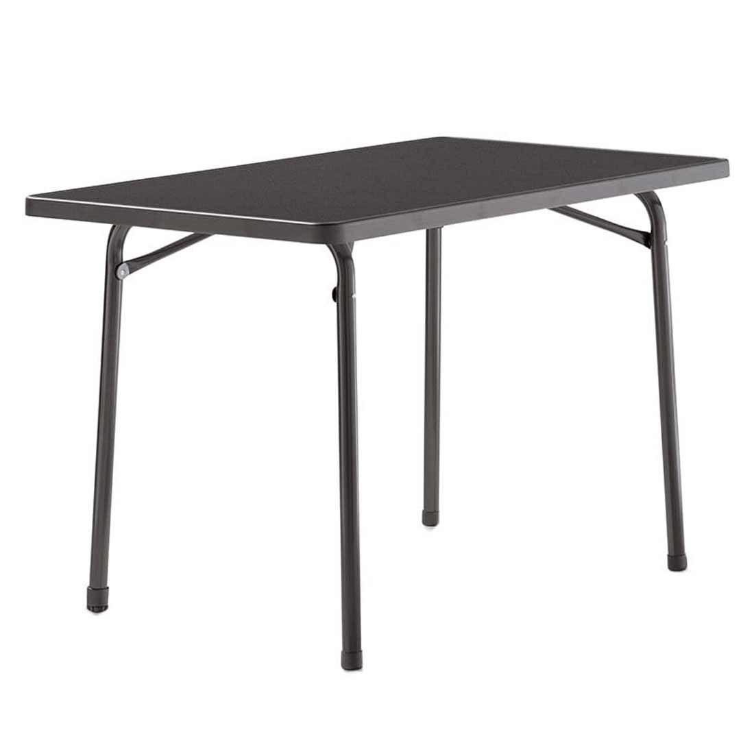 Klappbord ute Boulevard stål HPL 115x70 cm antrasitt fra Sieger for terrassebruk