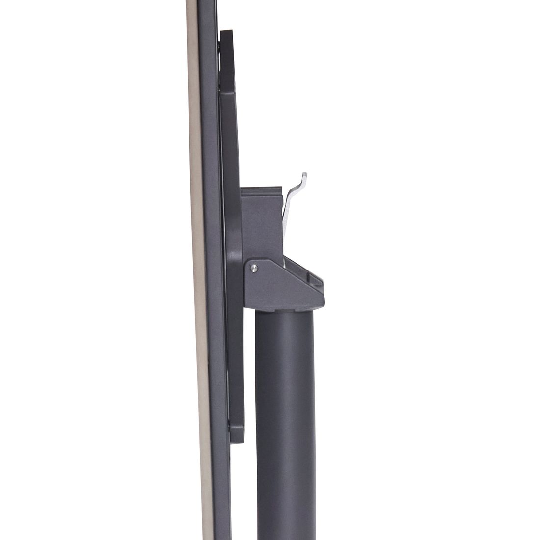 Klappbord ute Diwo aluminium/sinterstein 70x70 cm med stoler