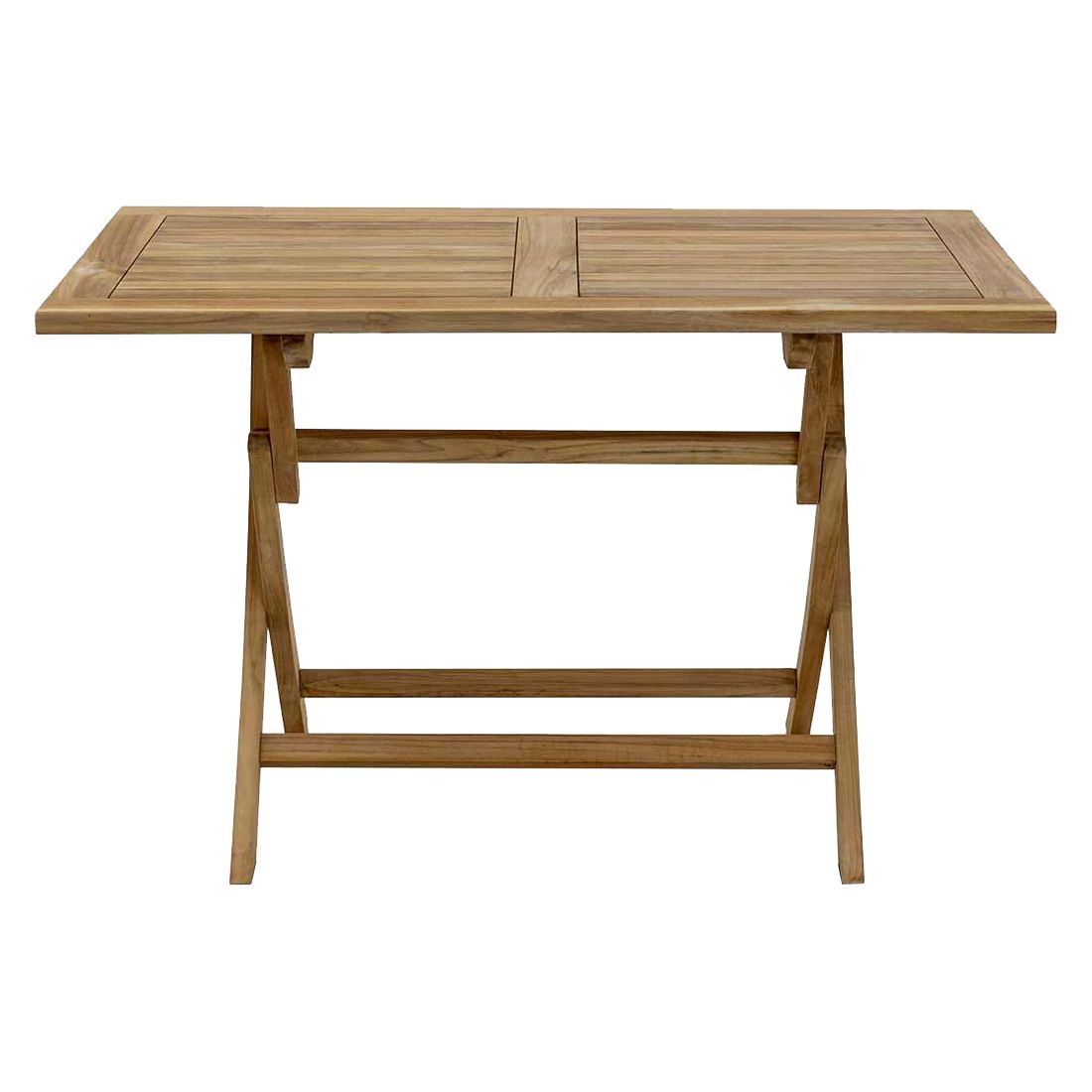 Klappbord ute Portland teak 120x70 cm - OUTLIV bakside