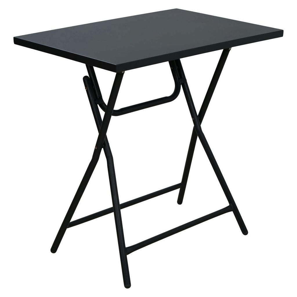 Klappbord ute Rio 50x70 cm stål antrasitt forfra