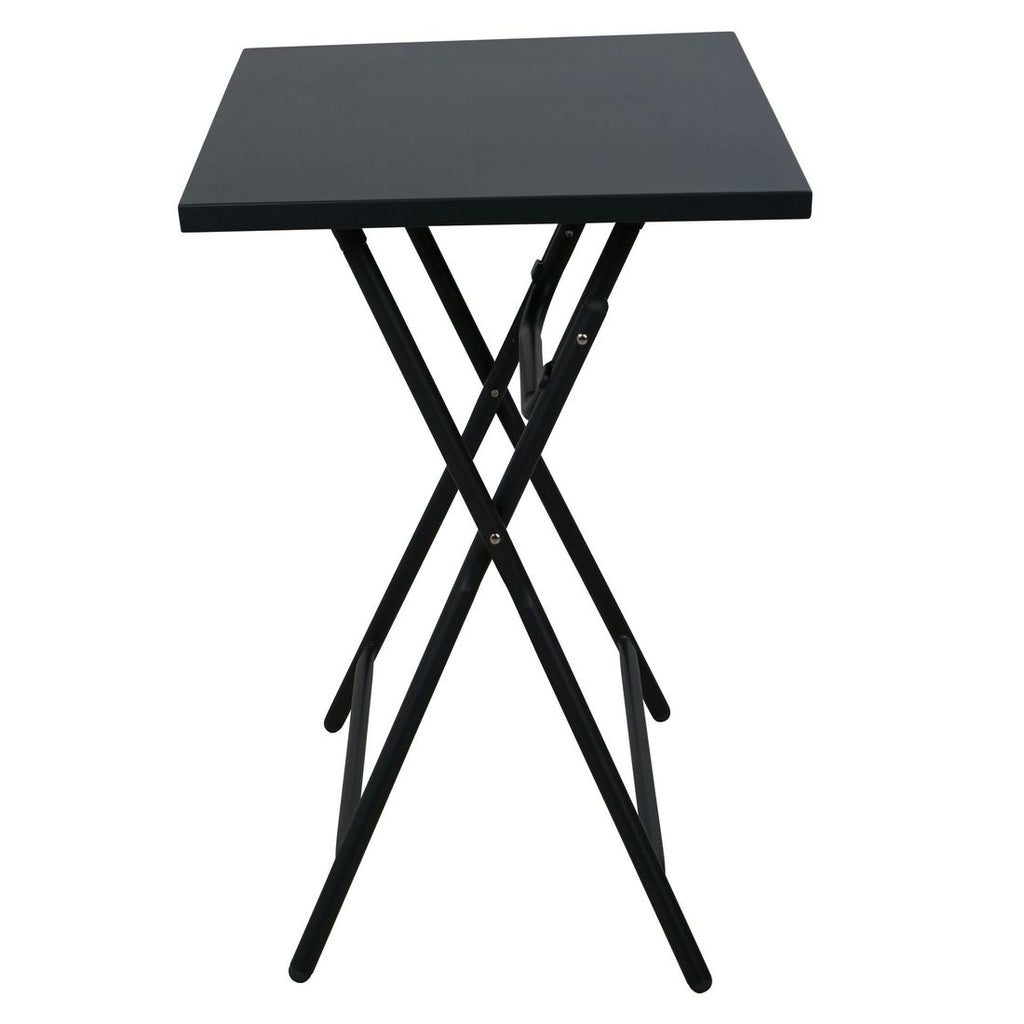Klappbord ute Rio 50x70 cm stål antrasitt detalj