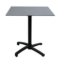 Klappbord ute Salvador 70x70 cm aluminium/keramikk forside