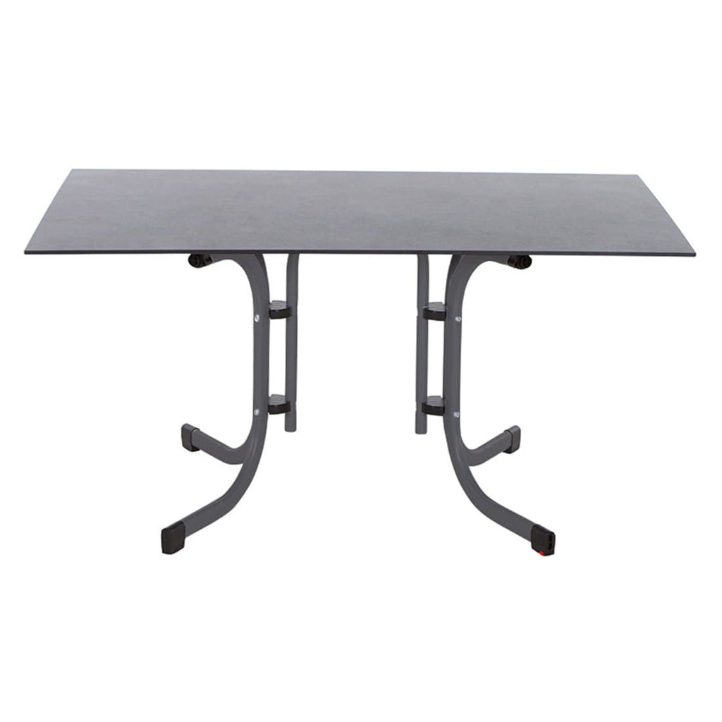 Klappbord ute Sola 140x90 cm stål/HPL sett fra bakside