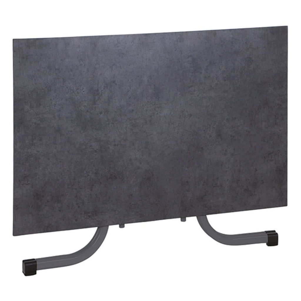 Klappbord ute Sola 140x90 cm stål/HPL nærbilde av sammenleggbart beslag