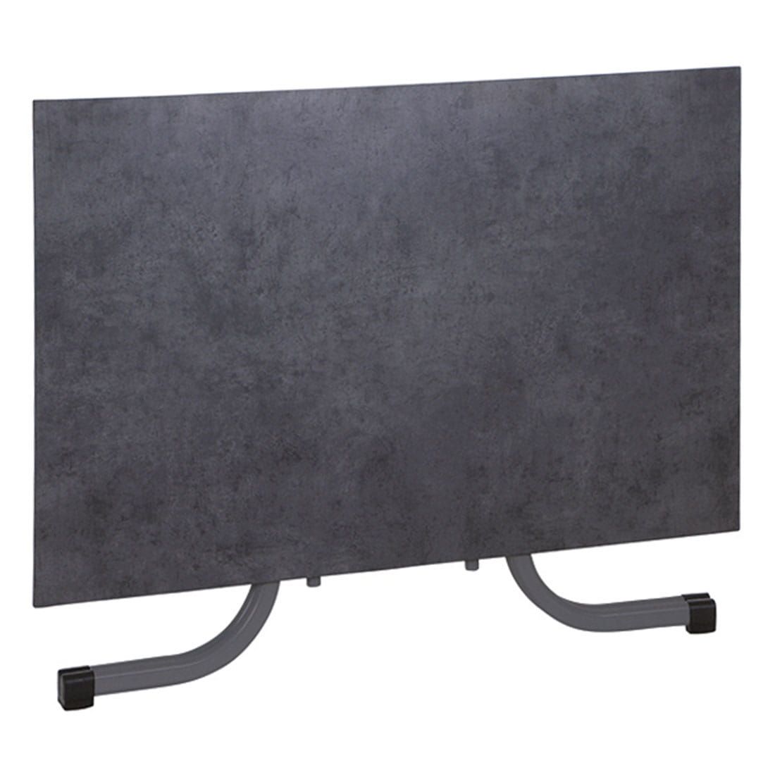 Klappbord ute Sola 140x90 cm stål/HPL nærbilde av sammenleggbart beslag