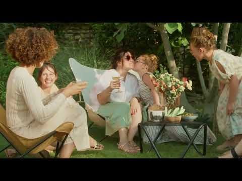 Klappstol Pop Up XL stål/BeComfort 91x83 cm forfra