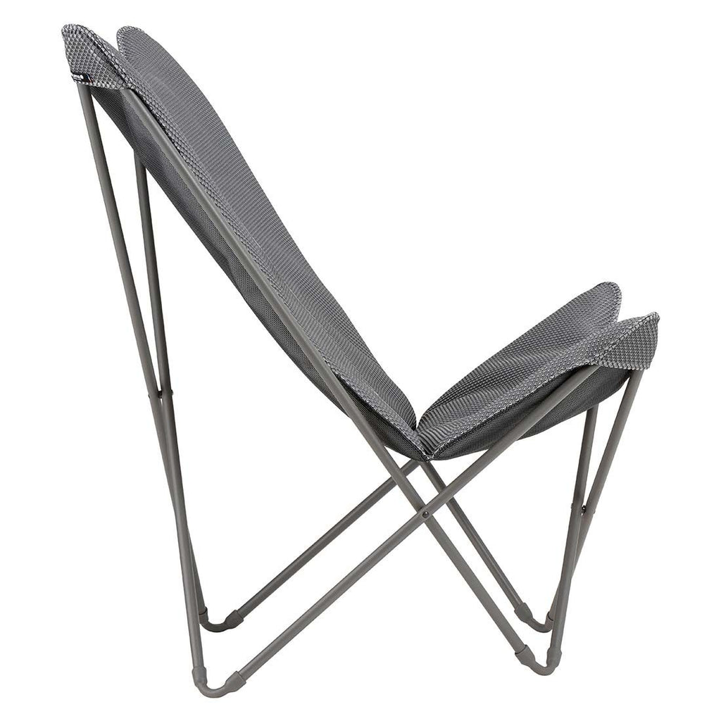 Montert Klappstol Pop Up XL stål/BeComfort i hage