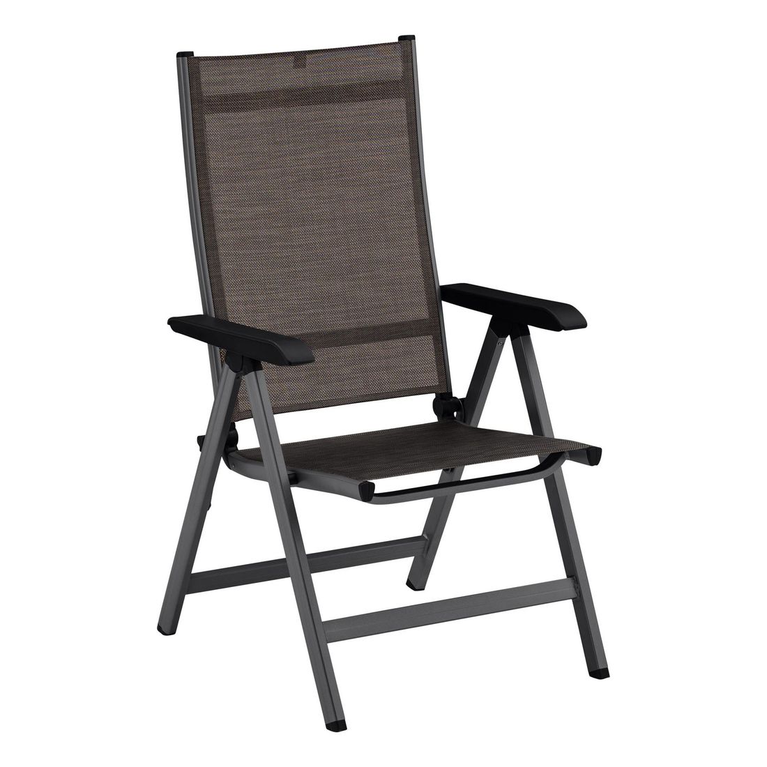 Klappstol ute Base aluminium/textilen 61x68 cm - Kettler forfra