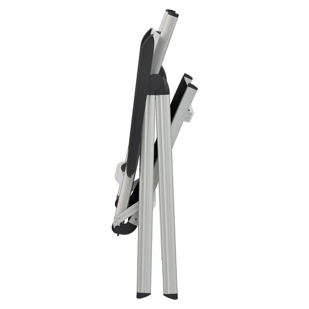 Armstøtte på klappstol ute Basic Plus aluminium/textilen regulerbar rygg