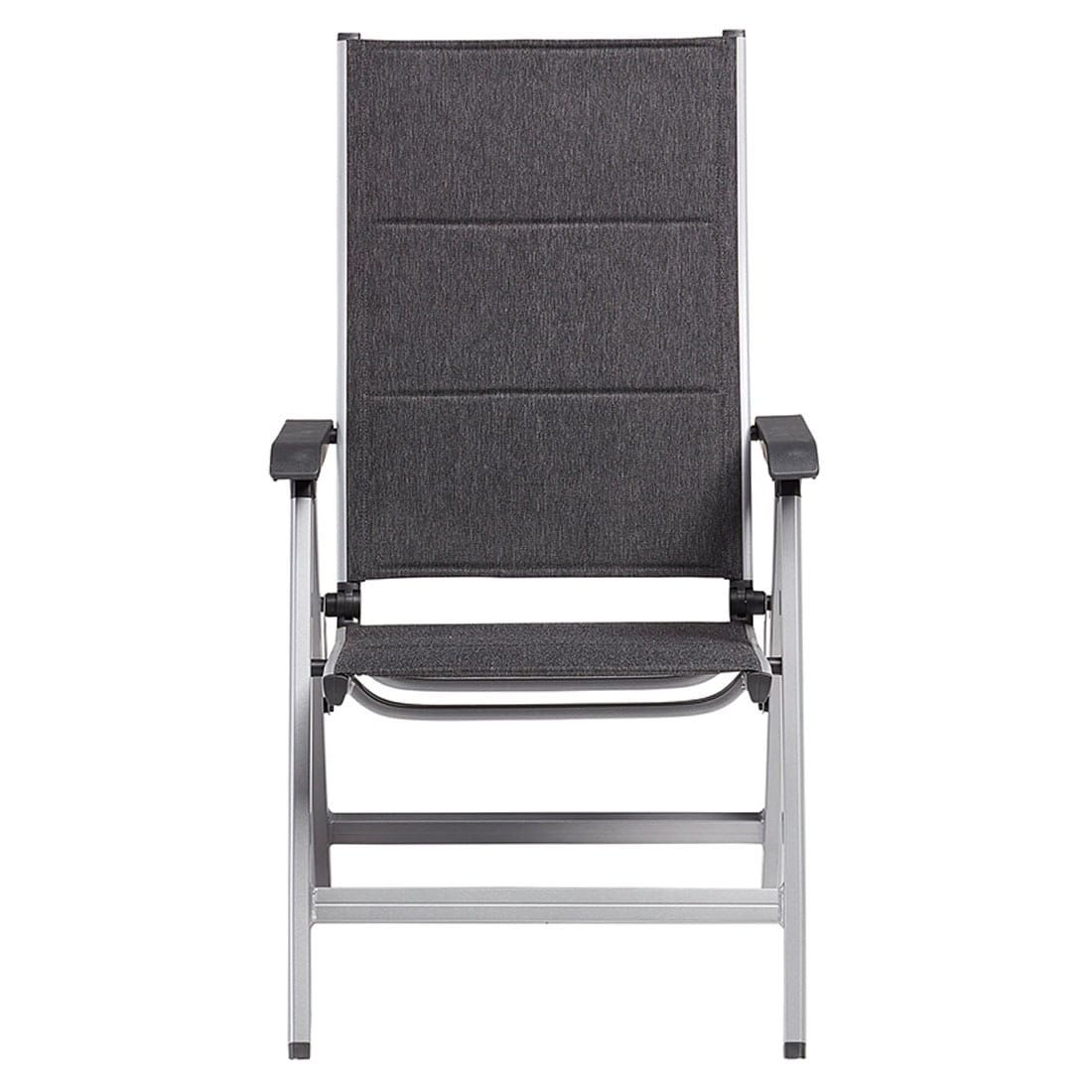 Nærbilde av sammenleggbar mekanisme på Klappstol ute Basic Plus Padded aluminium/textilen - Kettler