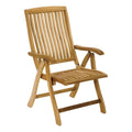 Klappstol ute Bueno teak 60x76 cm natur - Zebra forfra