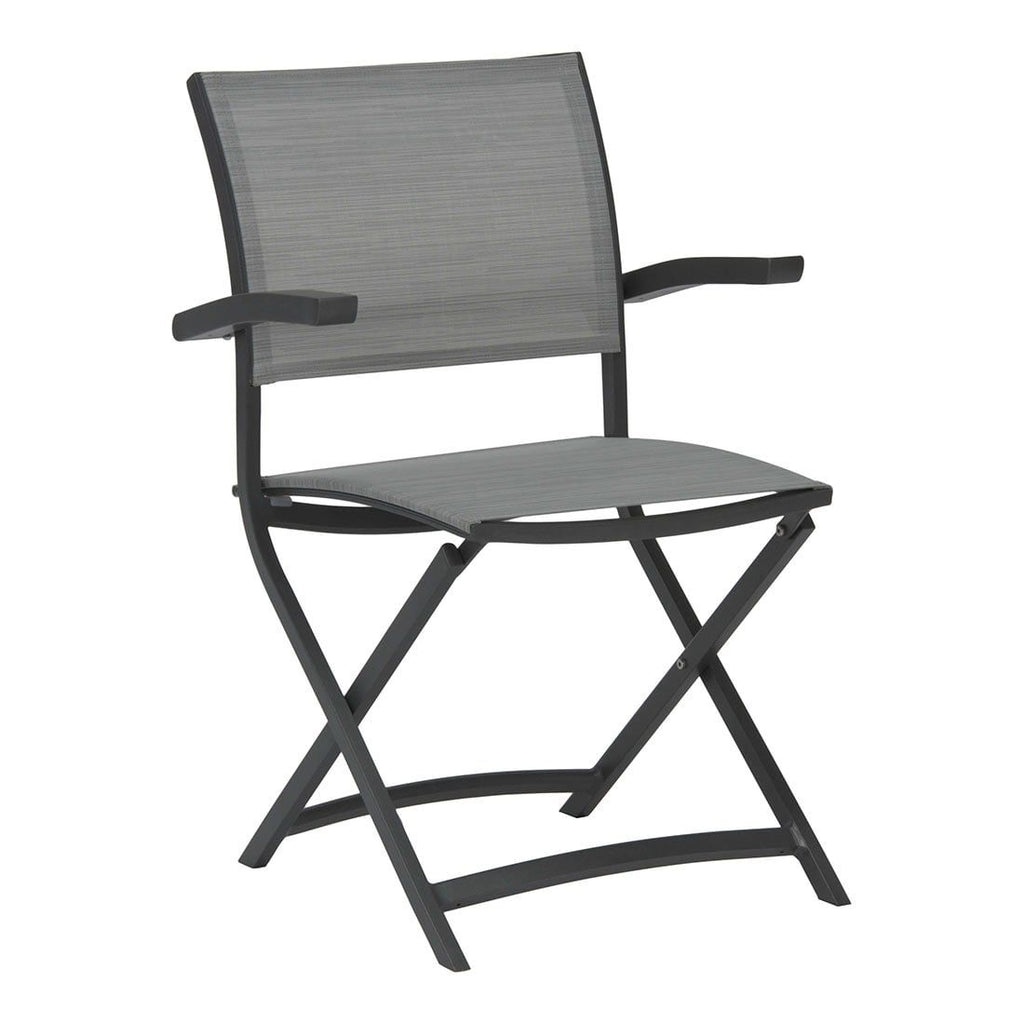 Klappstol ute Camillo aluminium/textilen 57x56 cm Stern forfra