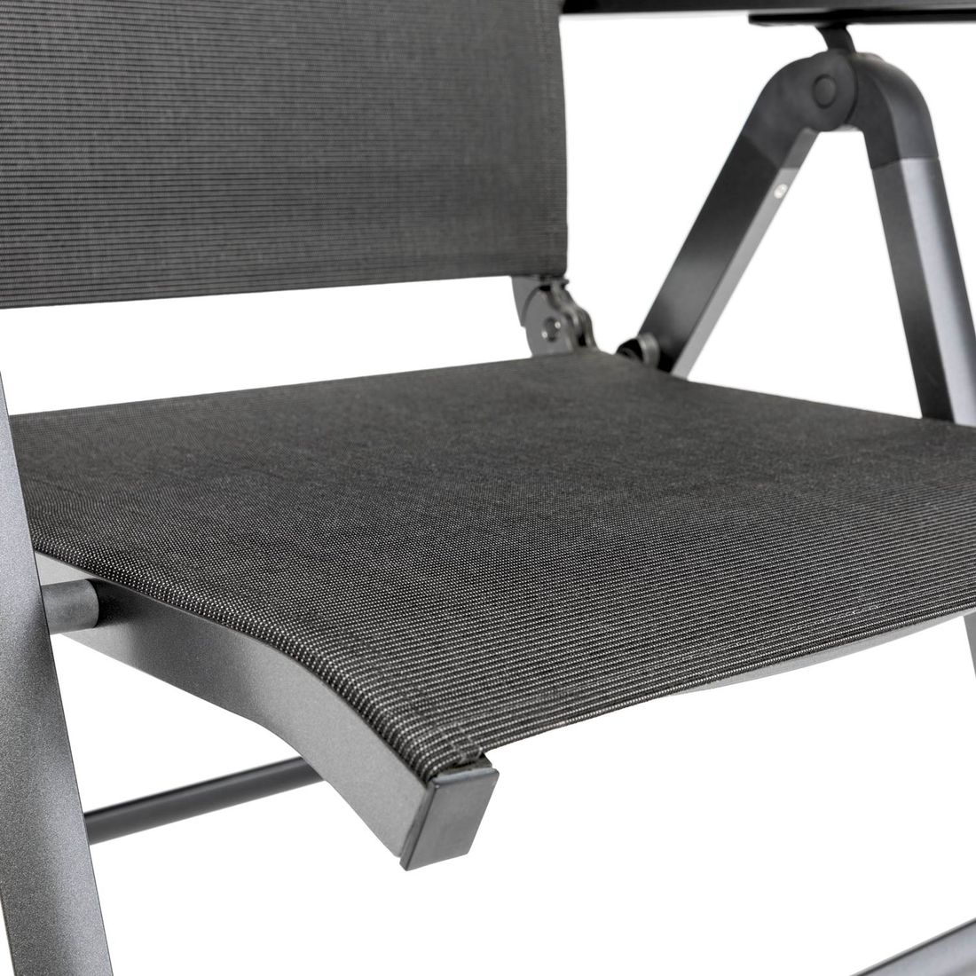 Klappstol ute Diamond aluminium/textilen regulerbar rygg - Kettler